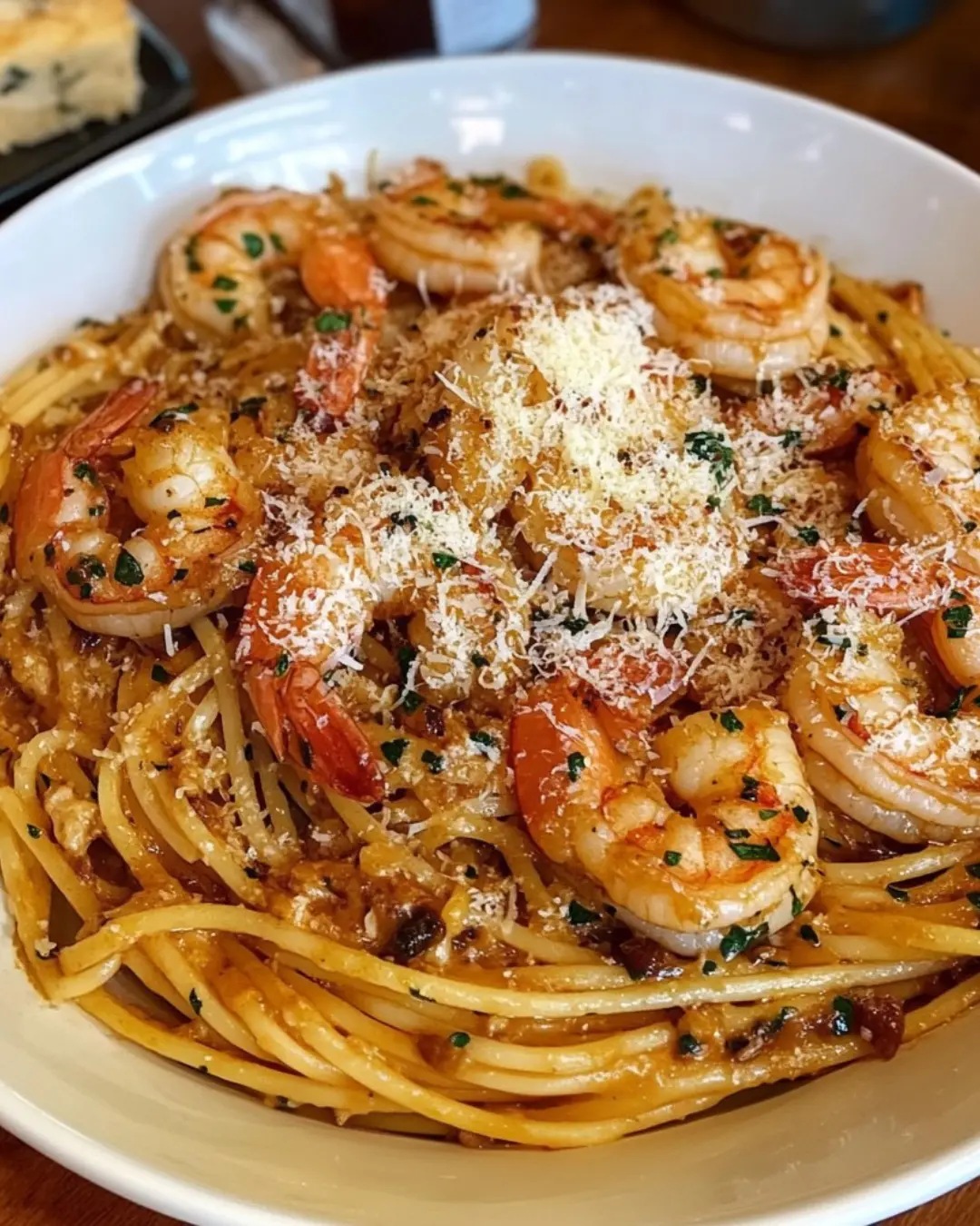 Garlic Shrimp Pasta