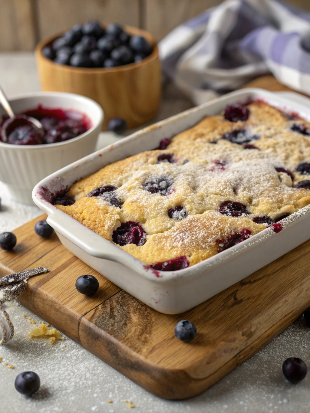 blueberry dump cake