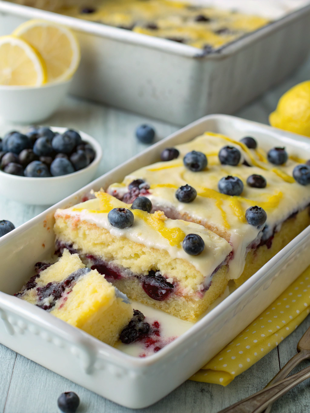 lemon blueberry cake